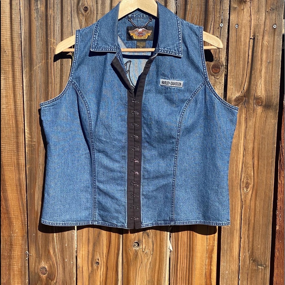 ❤️‍🔥 vintage Harley Davidson tank ❤️‍🔥